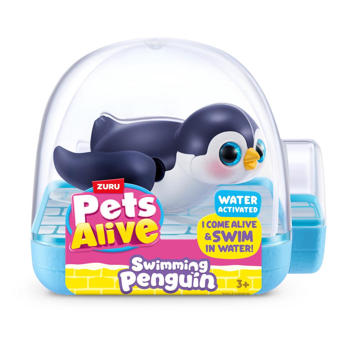 ZURU Pets Alive Swimming Penguin Series 1 Assorted Styles