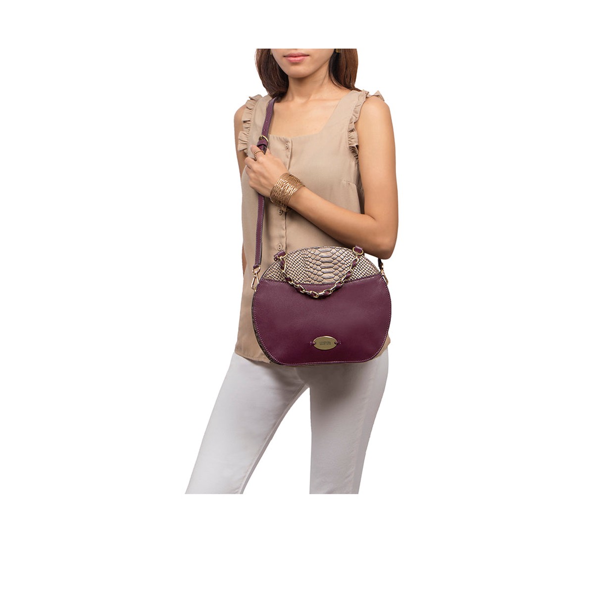 Lilac 03 Sb Purple Leather Satchel