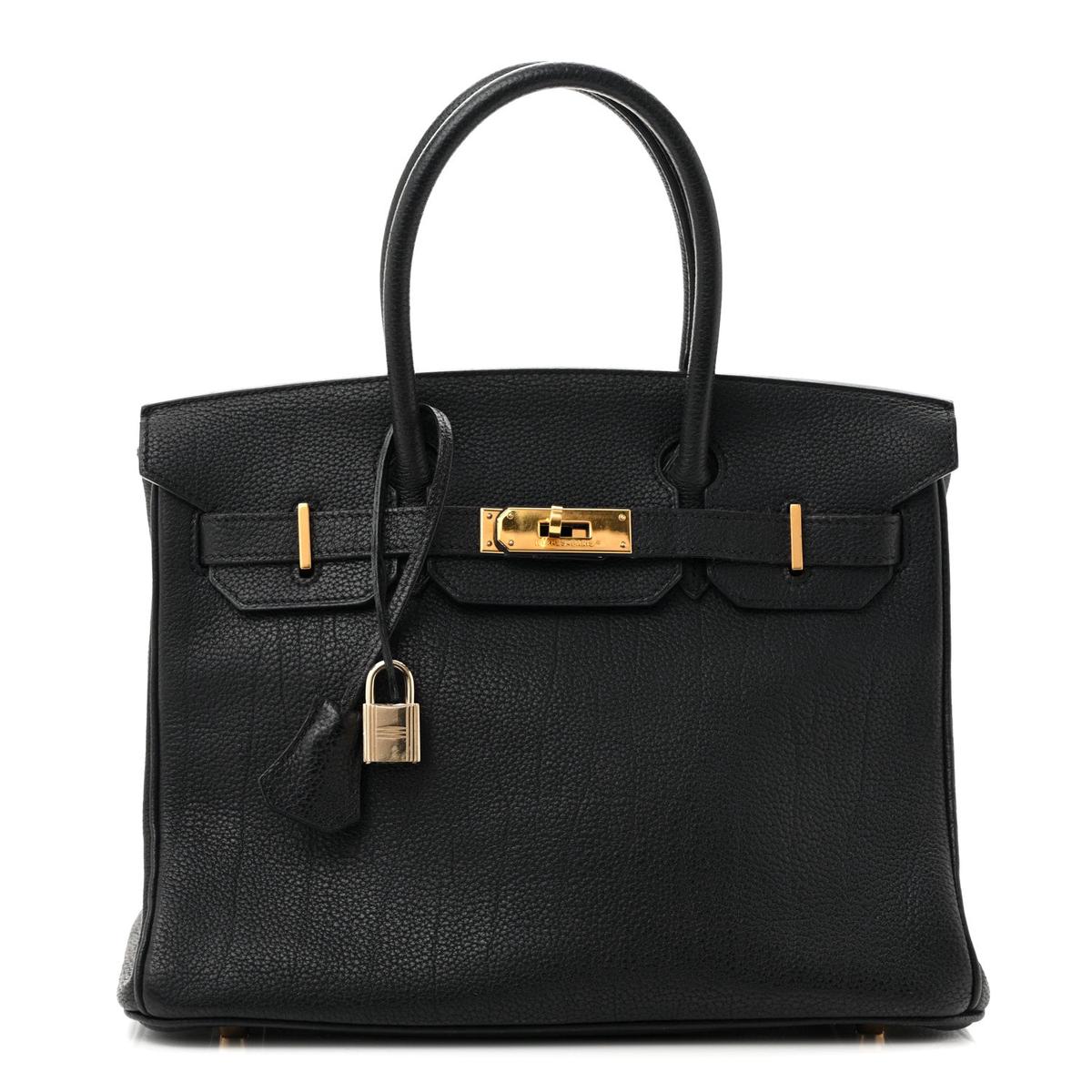 Togo Birkin 30 Black