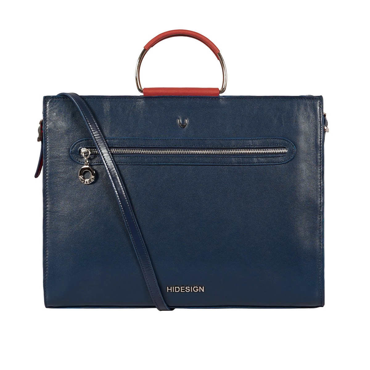Kabuki 02 Blue Leather Briefcase