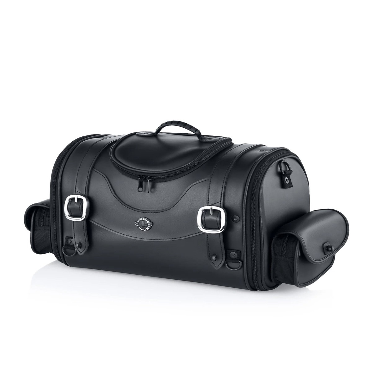 28L - Century Large Leather Motorcycle Tail Bag for Harley Davidson