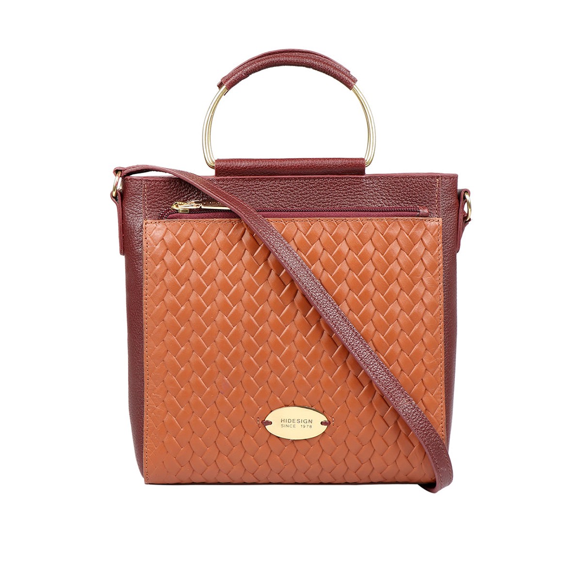 Viola 01 Sb Tan Leather Satchel