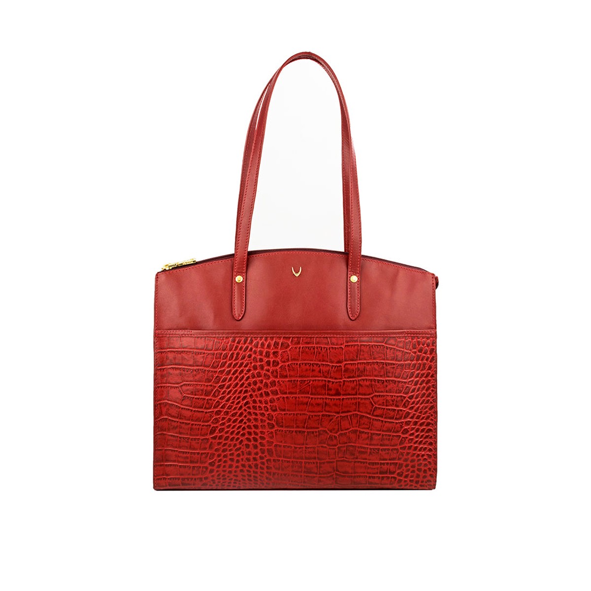 Ee Fabiola 01 Red Leather Tote Bag