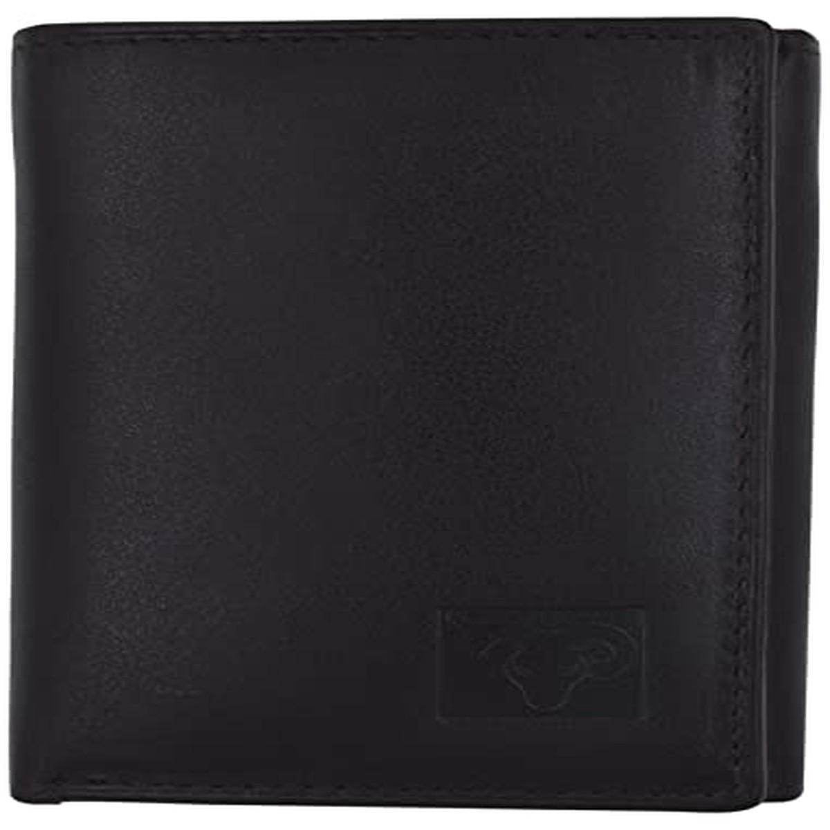 Men's Genuine Leather Slim Trifold Wallet With ID Window & Credit Card Pockets