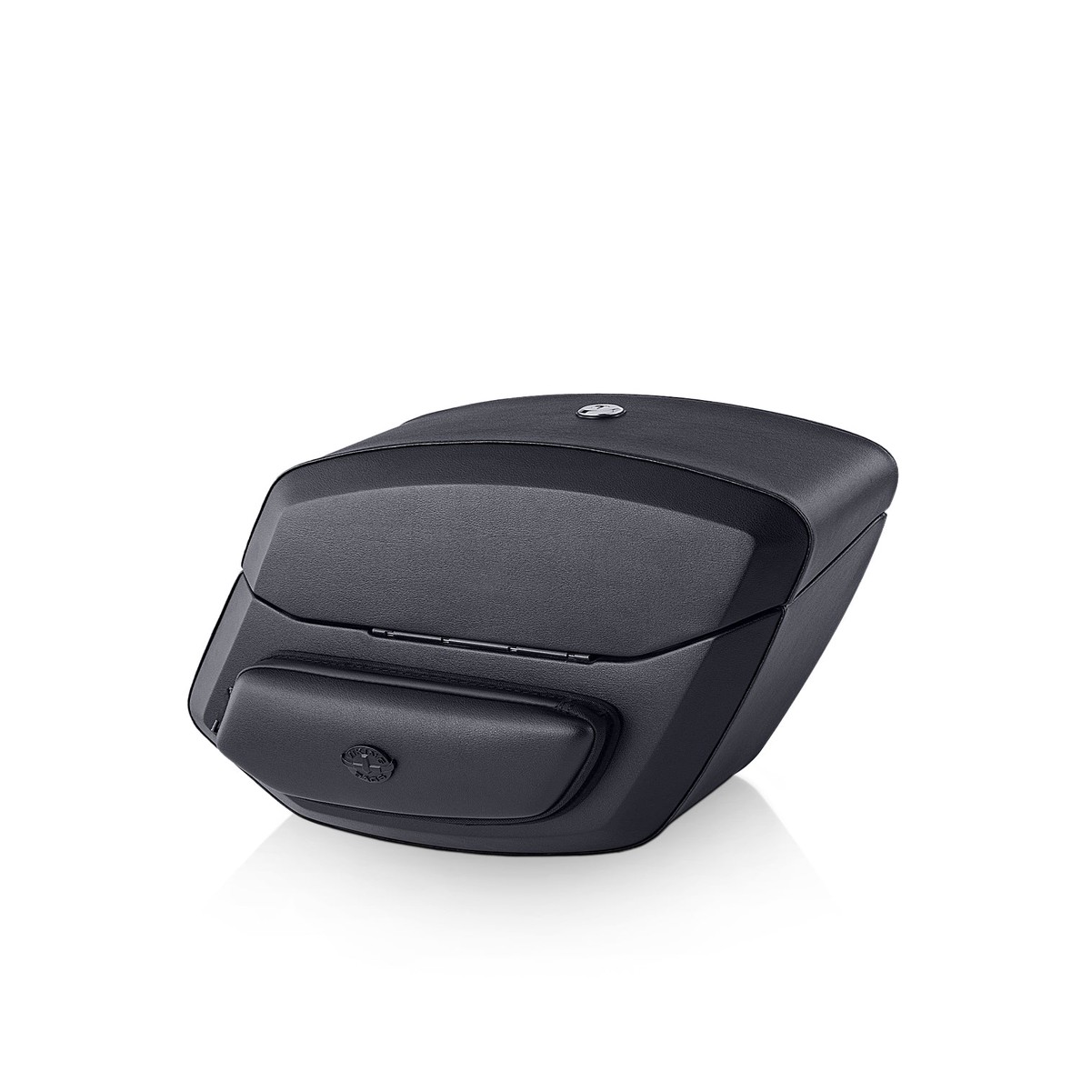 12L - Ironclad Quick Mount Medium Hard Solo Saddlebag (Left Only) for Heritage Classic FLSTC/I