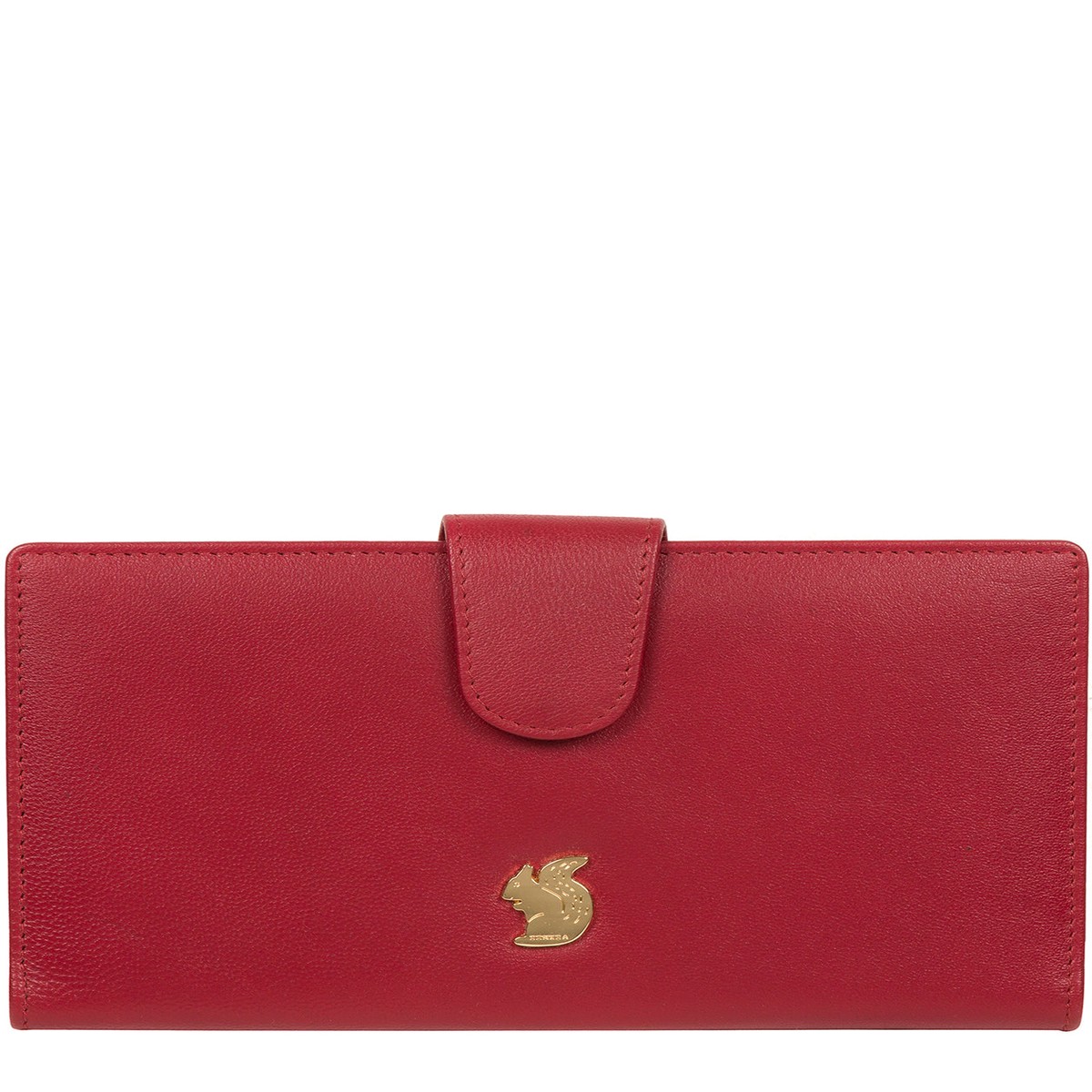 'Kaif' Red Leather Purse