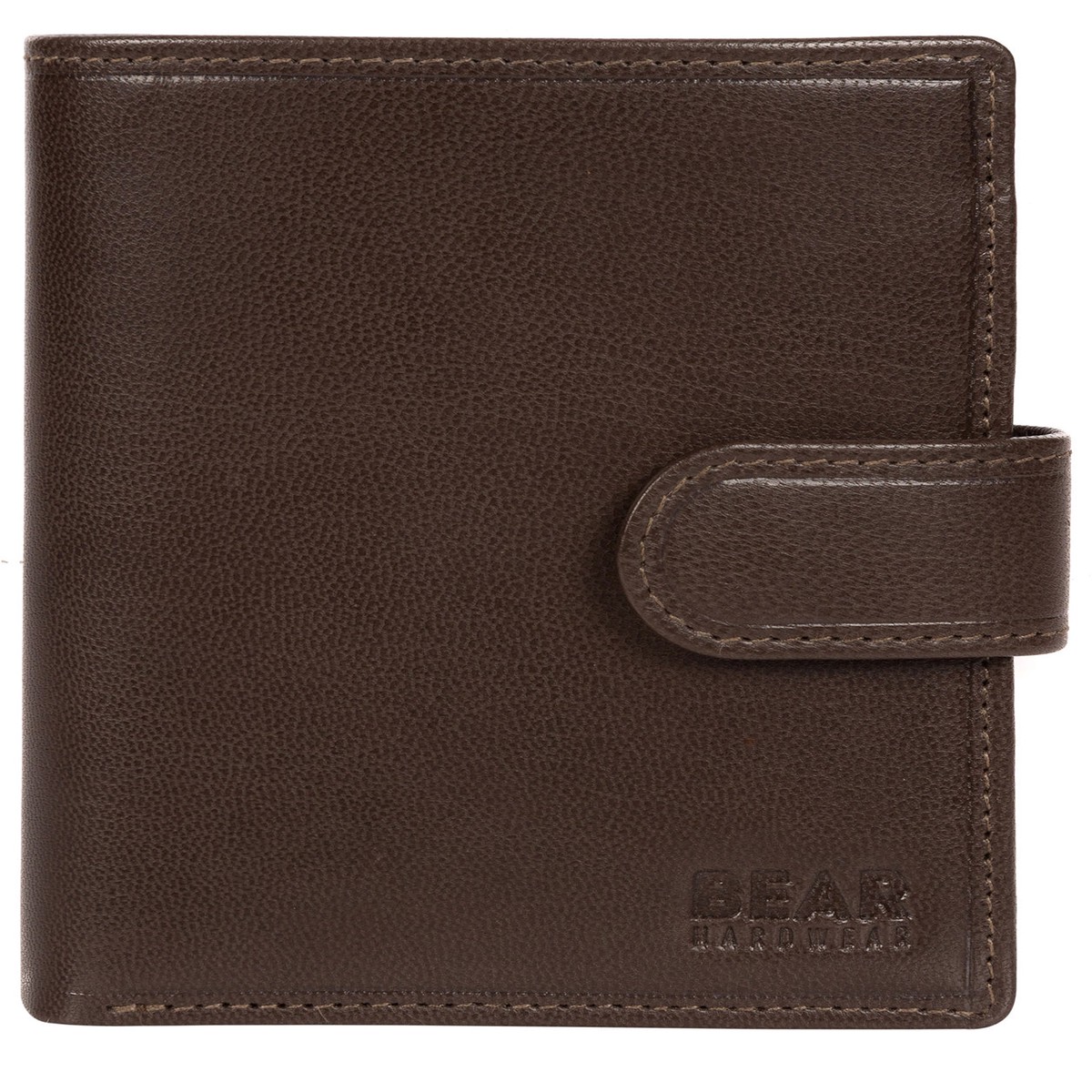 'Nilsson' Dark Brown Leather Bi-Fold Wallet