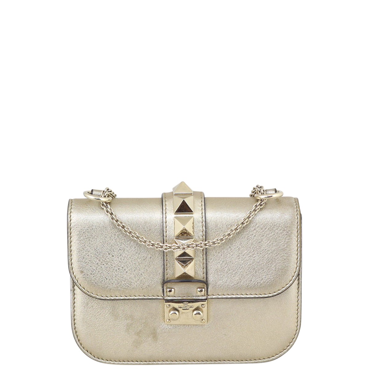 Valentino Glam Lock Small Shoulder Bag