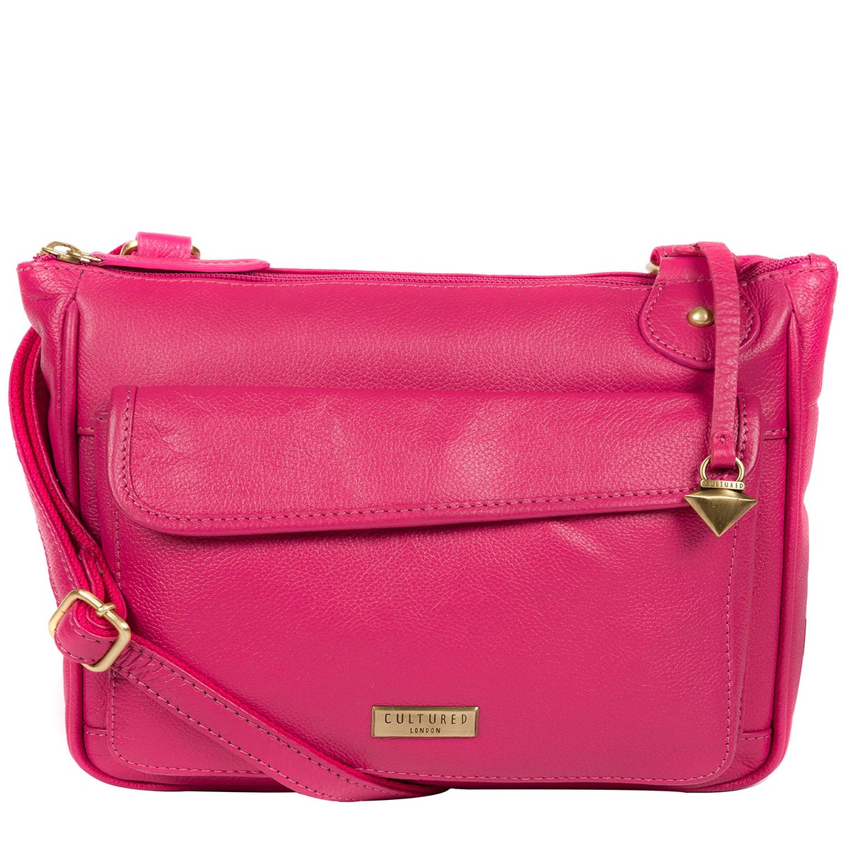 'Aria' Cabaret Leather Cross Body Bag