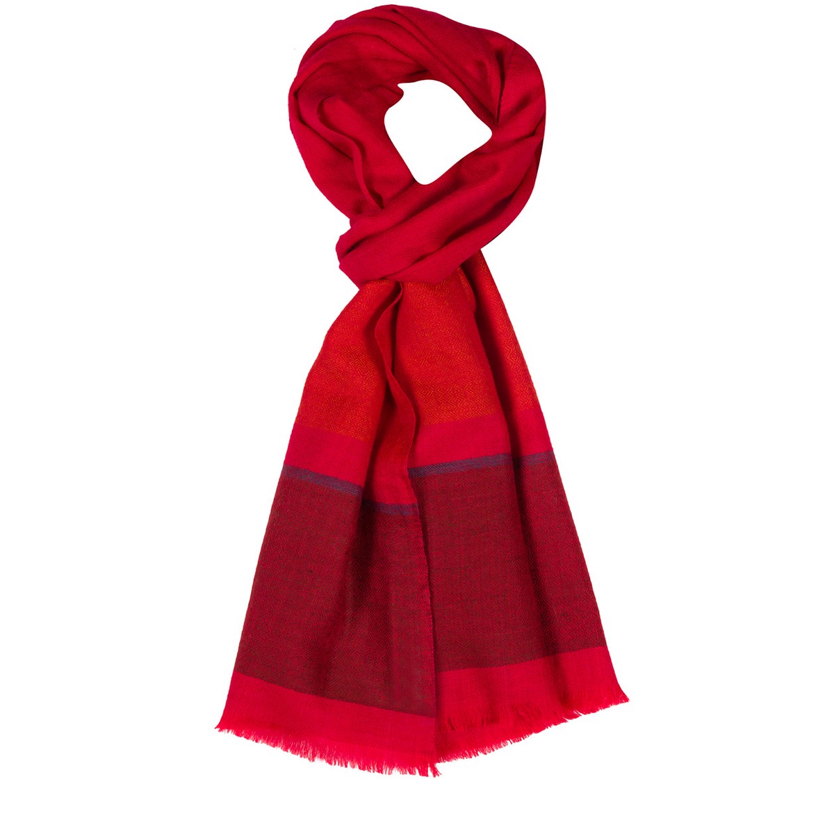 'Blur' Cashmere & Merino Wool Neckerchief