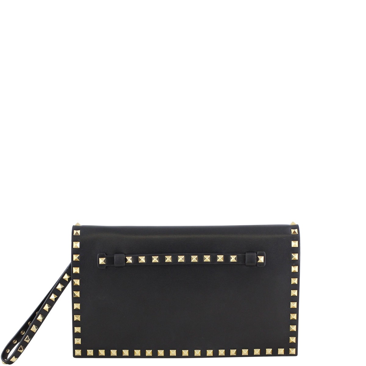 Valentino Rockstud Wristlet Clutch