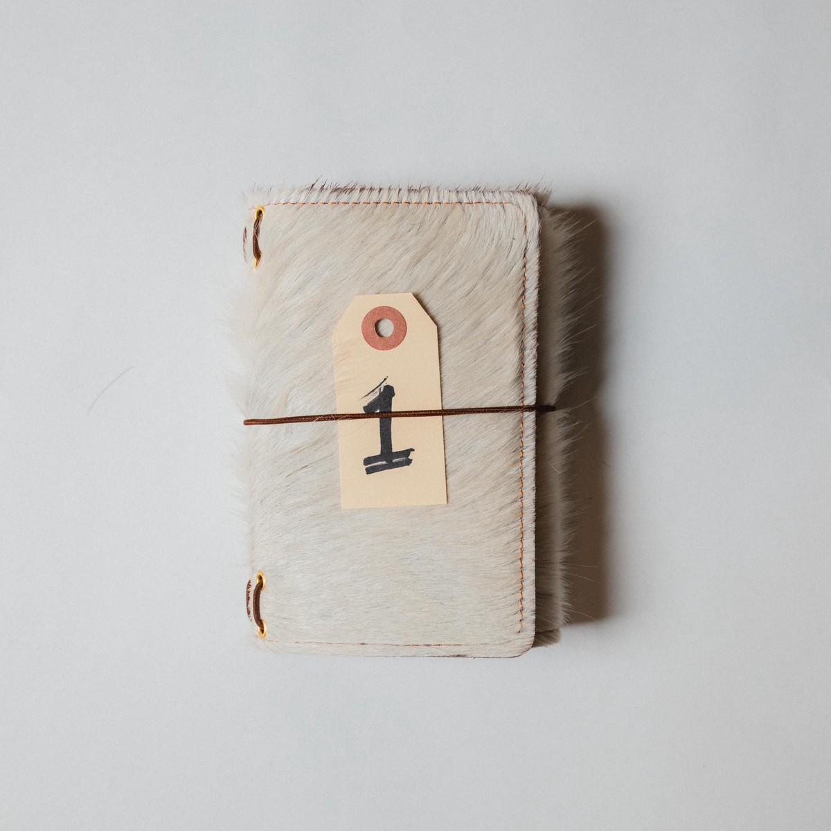 #1 Hair On Hide Pocket Travel Journal