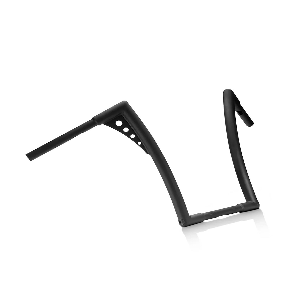 Viking Iron Born 12" Handlebar for Harley Softail Deluxe FLSTN Matte Black