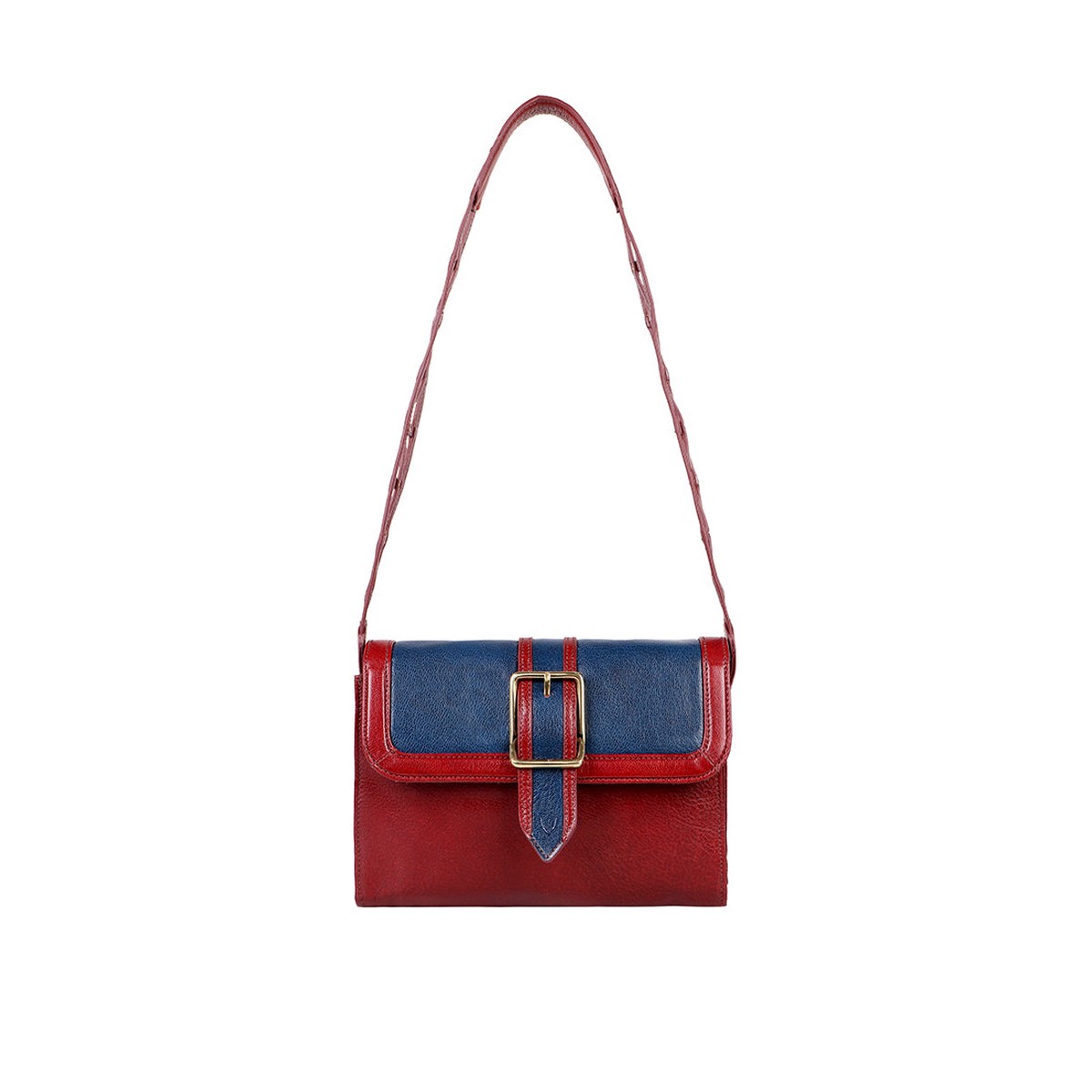 Phoenix 01 Red Leather Shoulder Bag