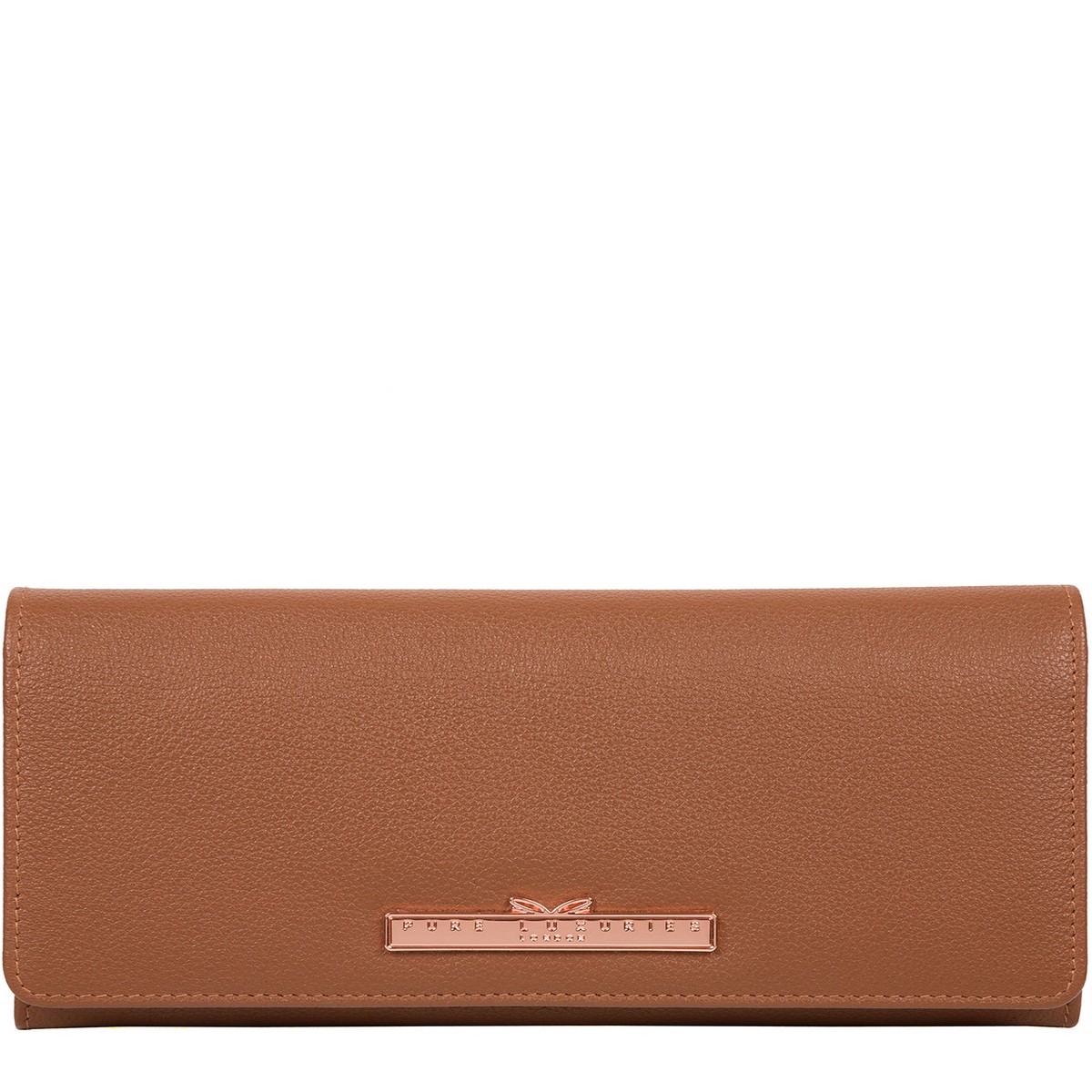 'Arterton' Tan Leather Purse