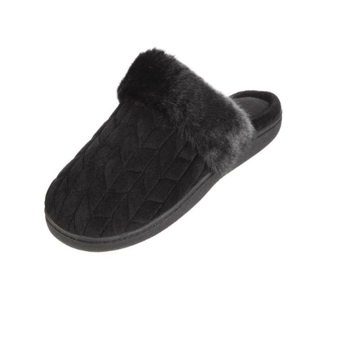 Totes Women's Quilted Velour Clog