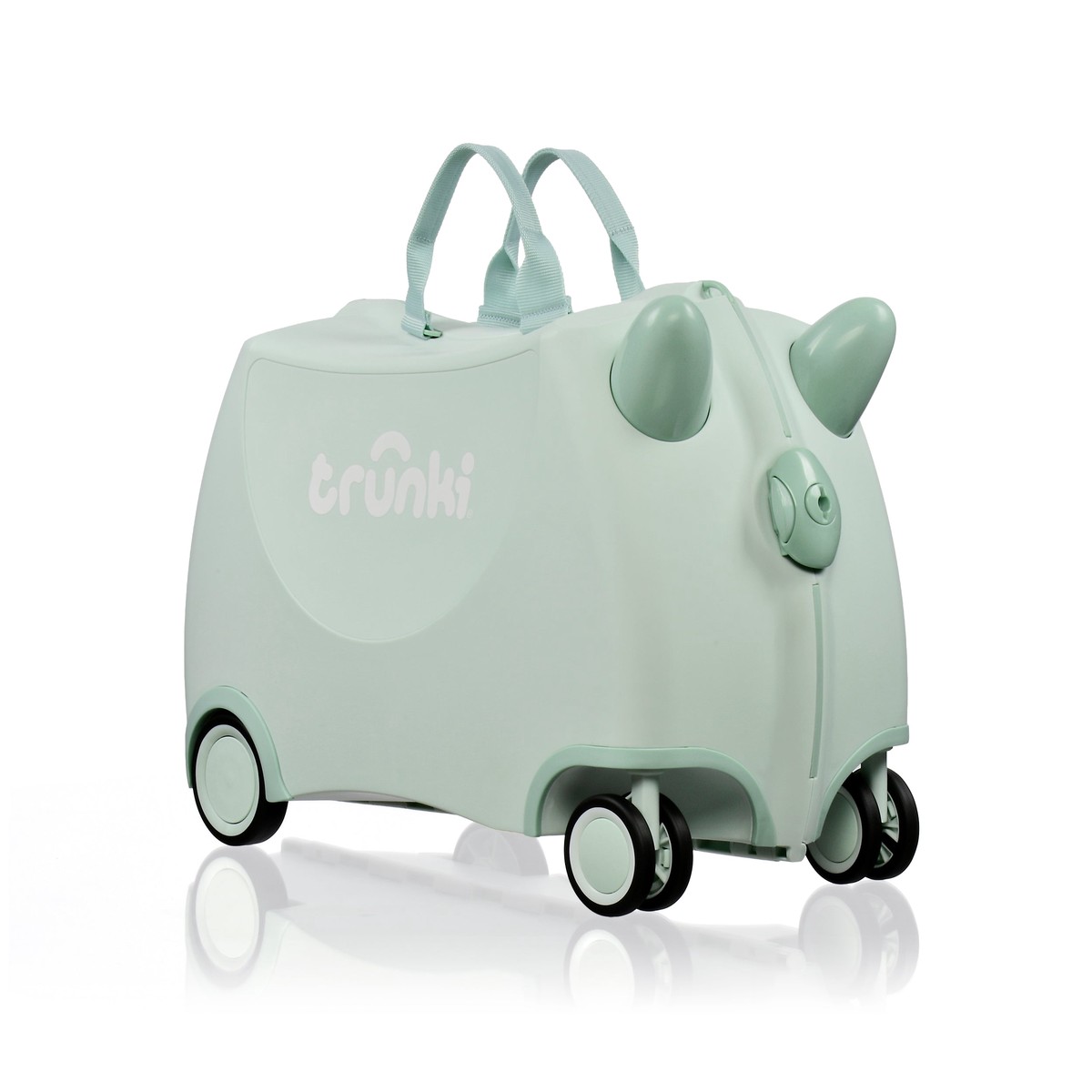 Trunki ride-on suitcase SOLID GREEN