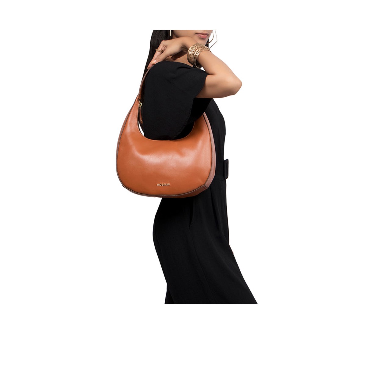 Cordoba 03 Orange Leather Shoulder Bag