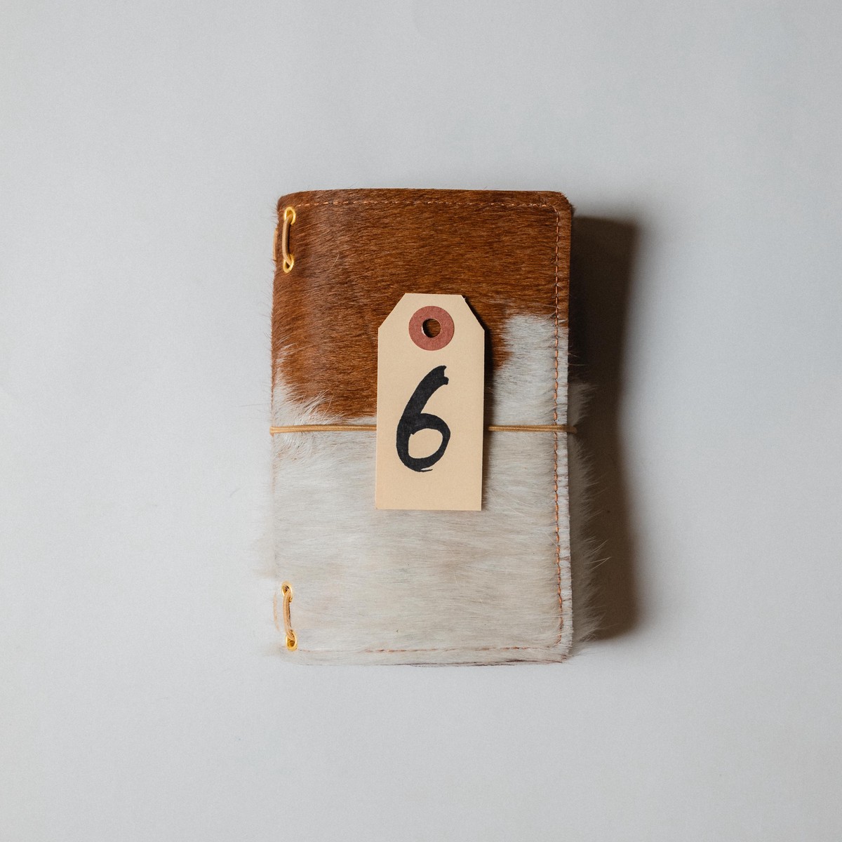 #6 Hair On Hide Pocket Travel Journal