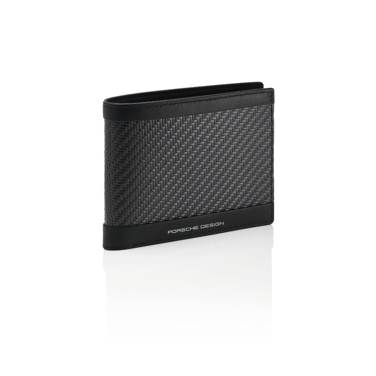PORSCHE DESIGN by Bric's CARBON Wallet 4 CC Coin Case (Black)