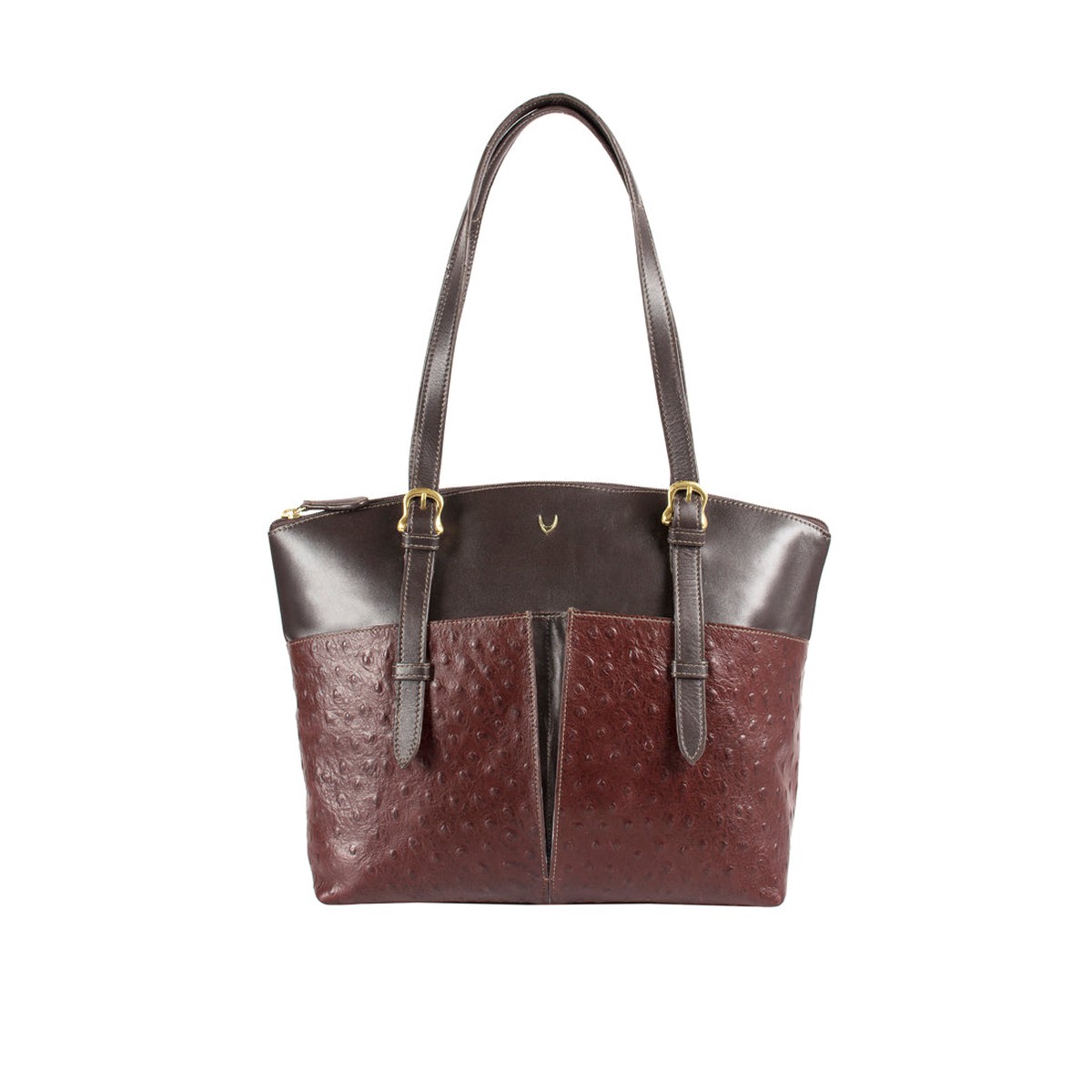Ee Virgo 01 Brown Leather Tote Bag
