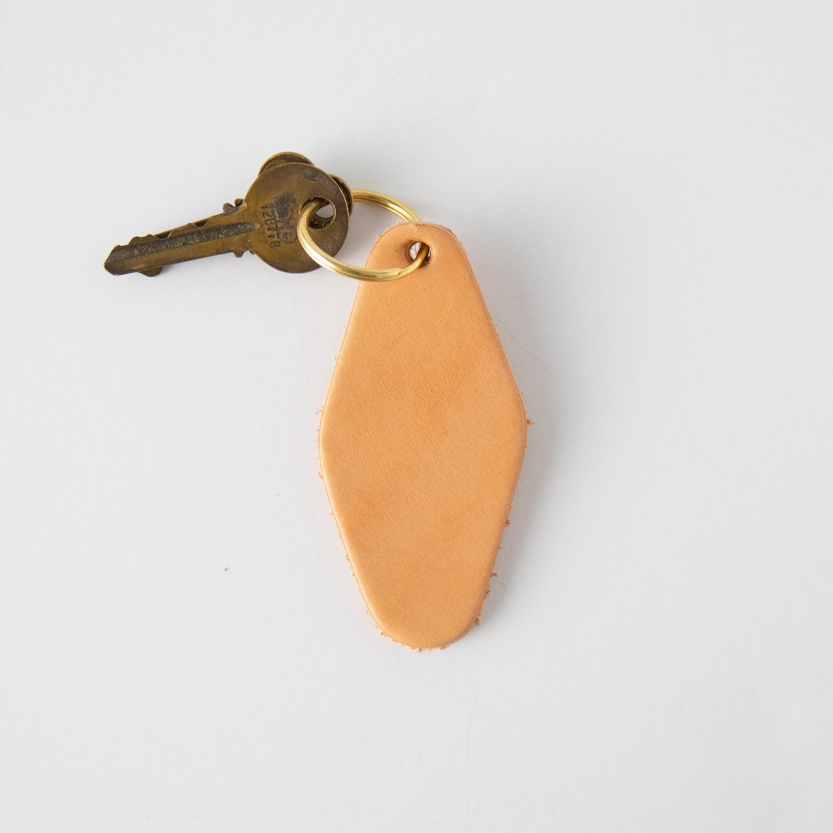 Vegetable Tanned Hotel Key Fob