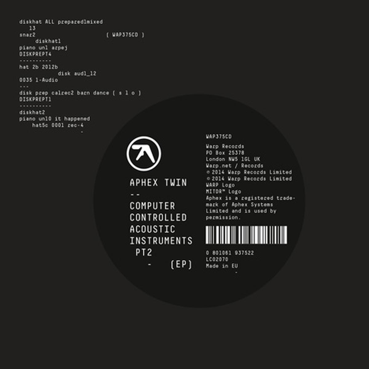 Aphex Twin - Computer Controlled Acoustic Instruments pt 2