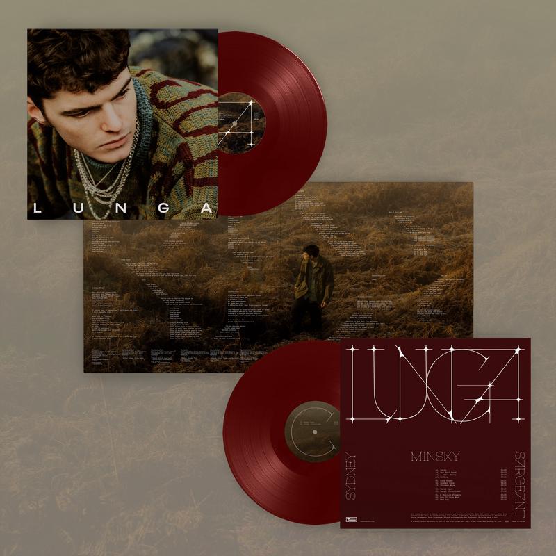 Lunga: Gatefold Oxblood Red BioVinyl LP