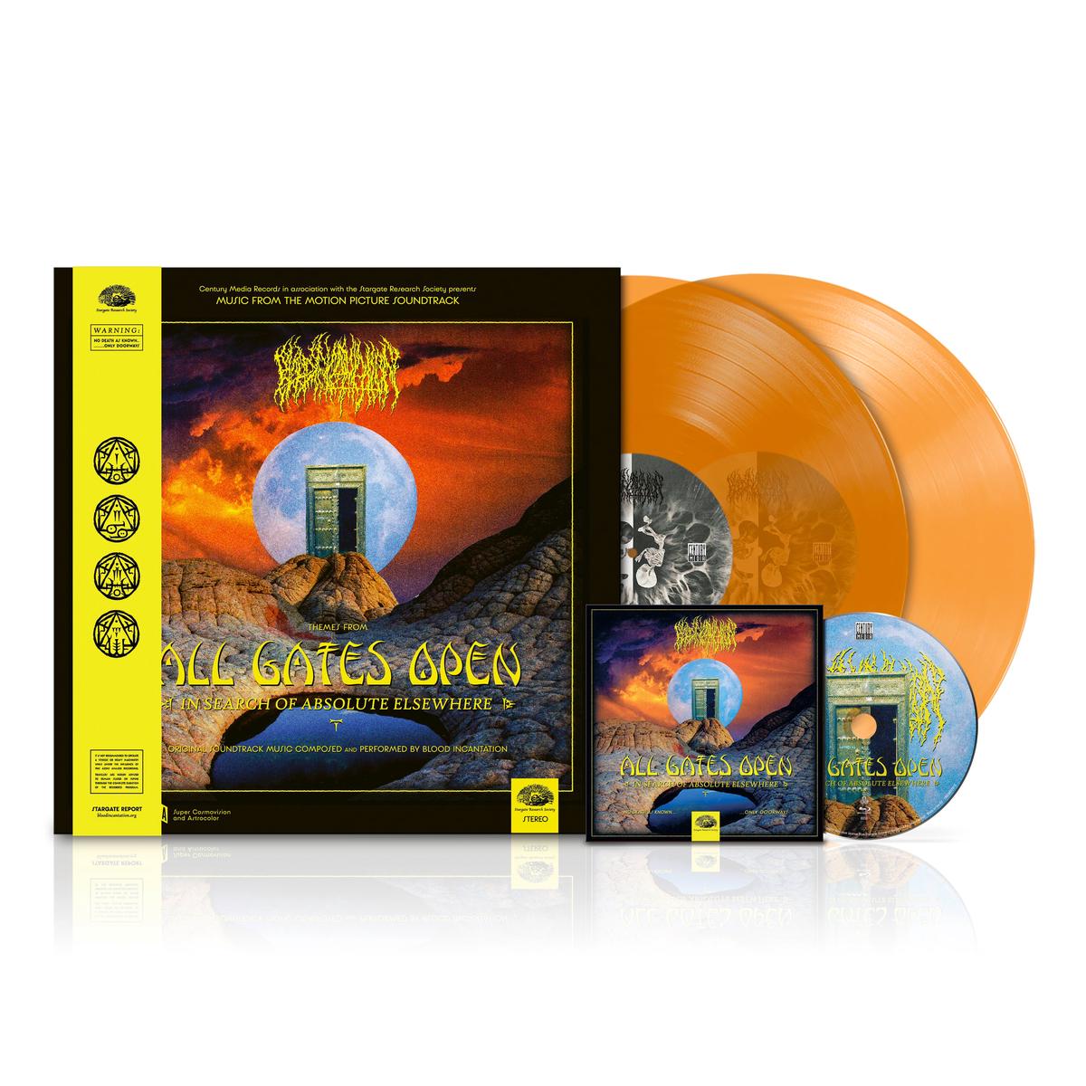 All Gates Open (Original Motion Picture Soundtrack): Transparent Orange 2LP + Blu-ray