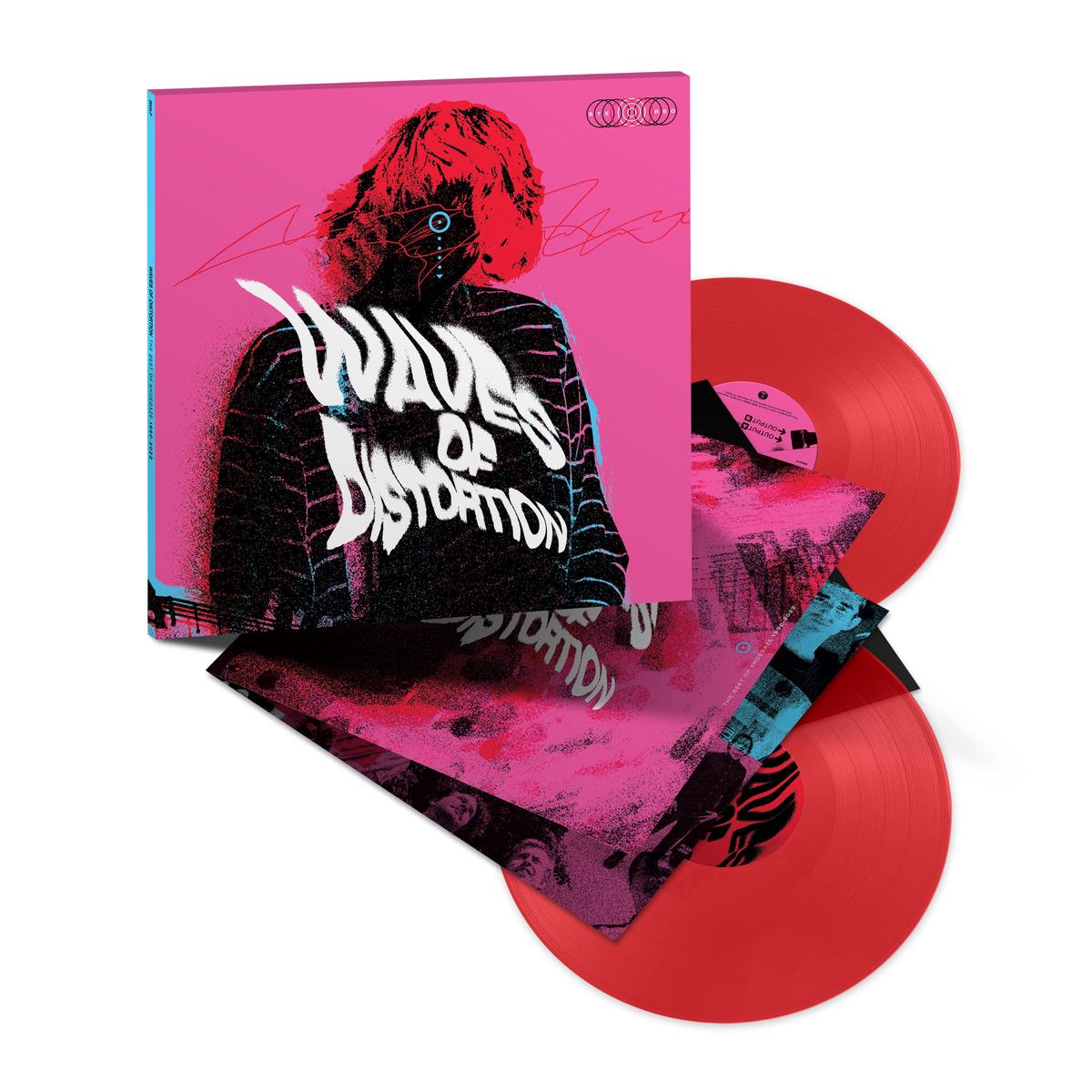 Waves of Distortion (The Best of Shoegaze 1990-2022): Limited Edition Transparent Red Vinyl 2LP