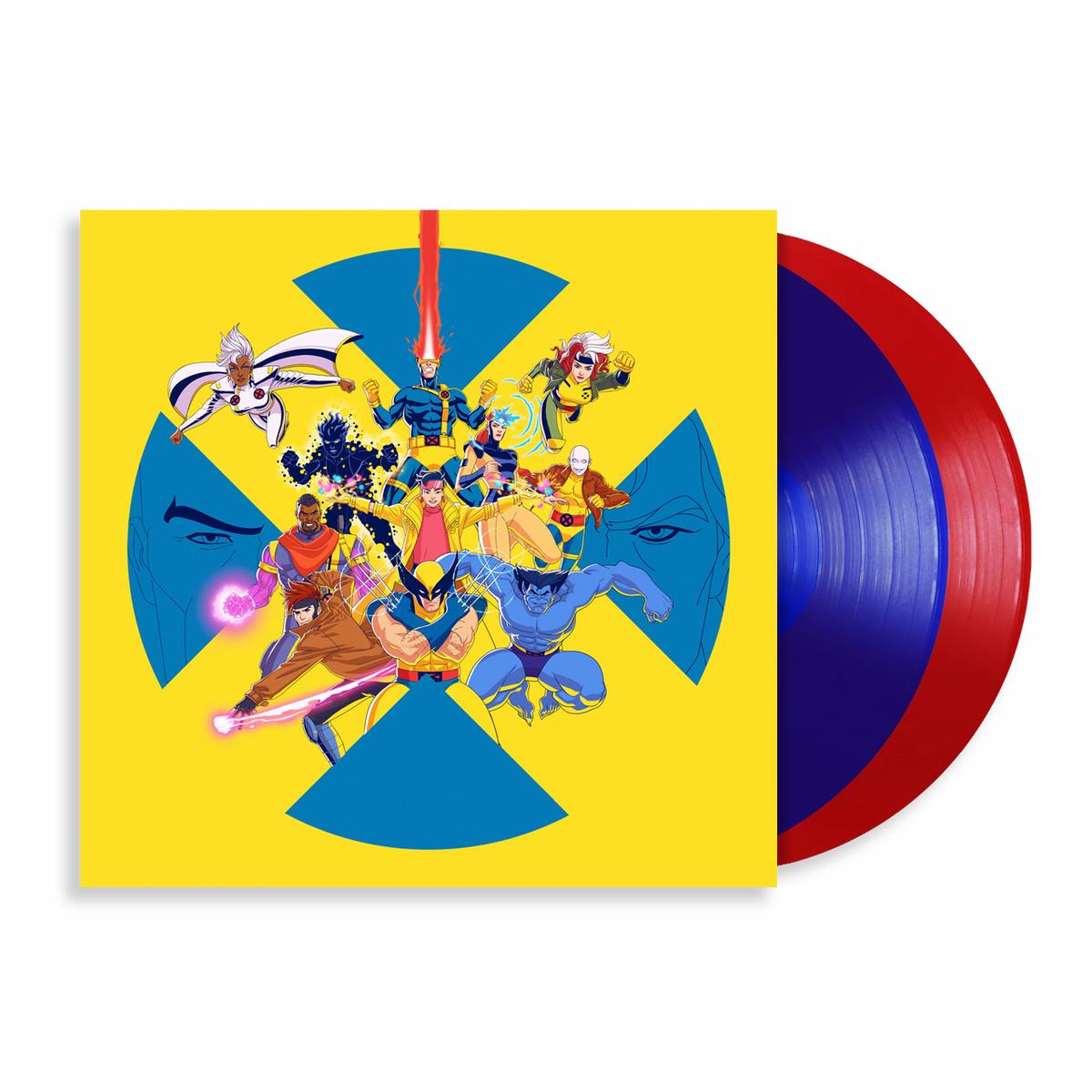 X-Men 97 (OST): Translucent Blue & Red Vinyl 2LP