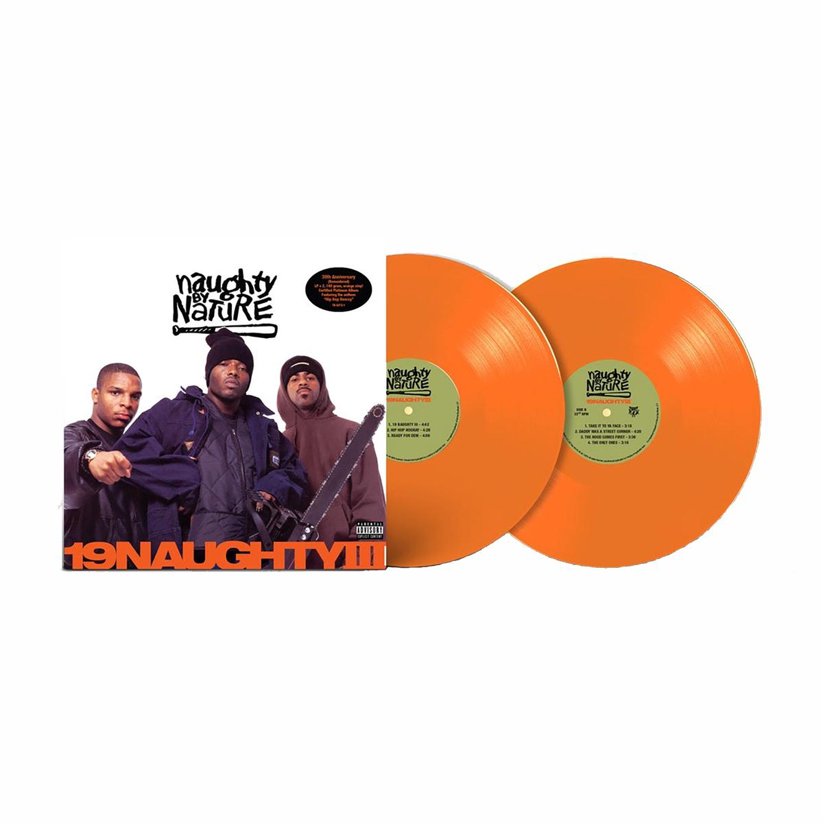 19 Naughty III 30th Anniversary Edition Orange Vinyl 2LP