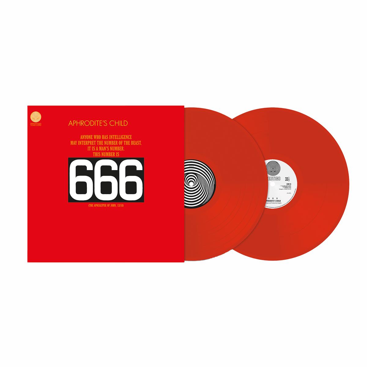 666 (The Apocalypse Of John, 13/18): Exclusive Red Vinyl 2LP