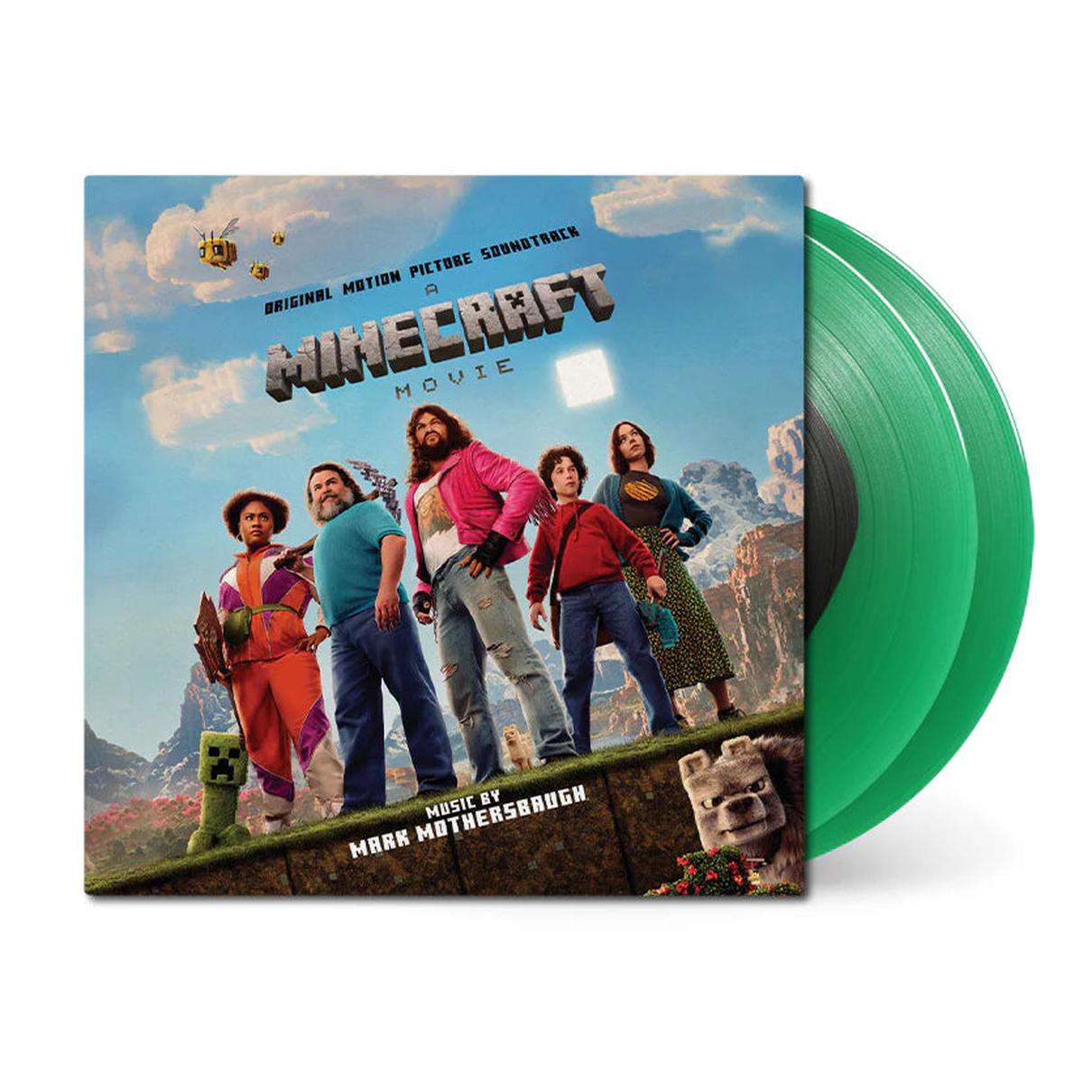 A Minecraft Movie Limited Creeper Colour in Colour VInyl 2LP