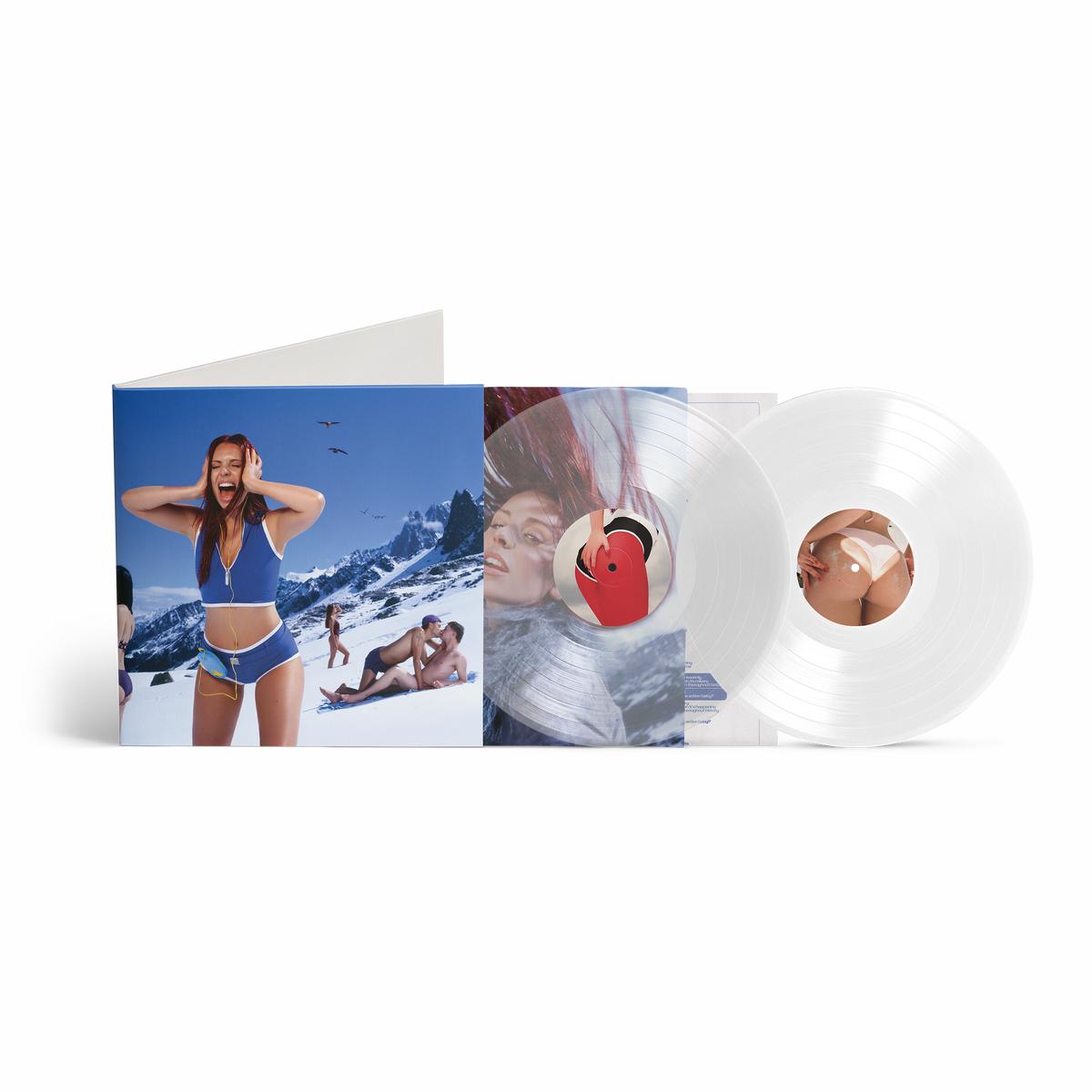 A Little Louder, Please (Deluxe) White & Clear 2LP