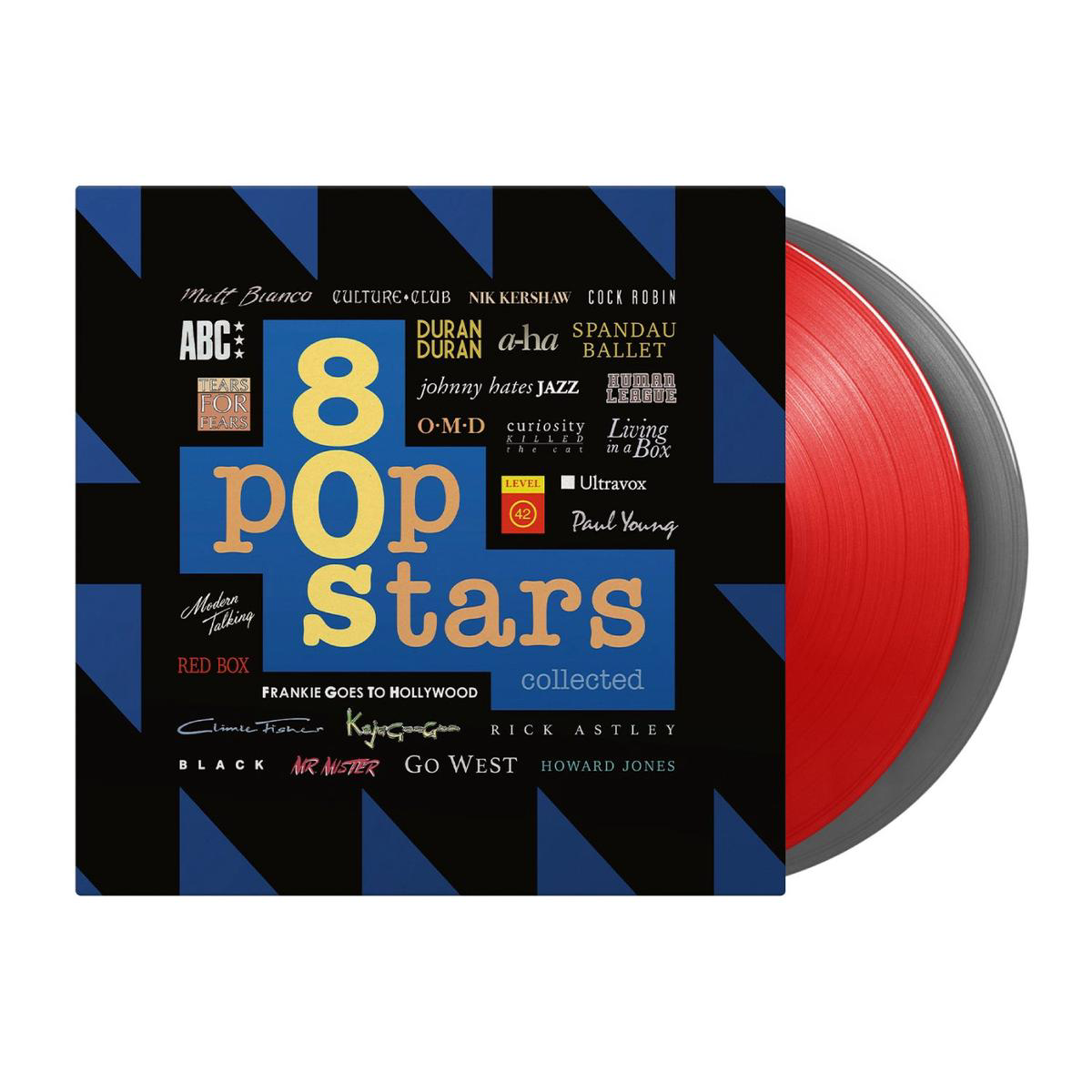 80s Pop Stars Collected Limited Red 038 Silver Vinyl 2LP