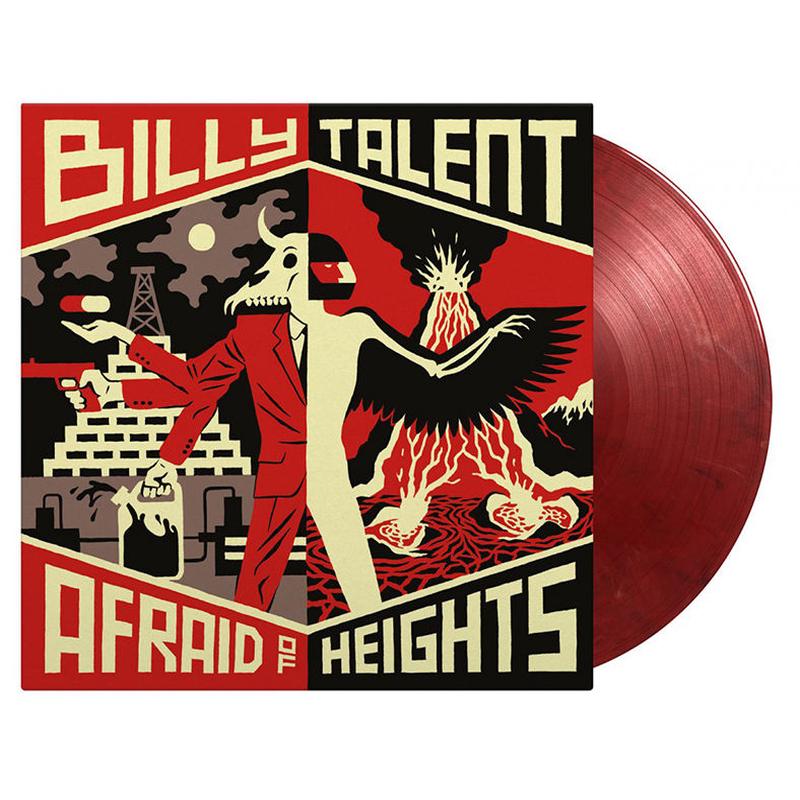 Afraid Of Heights: Limited Transparent Red, White & Black Vinyl 2LP