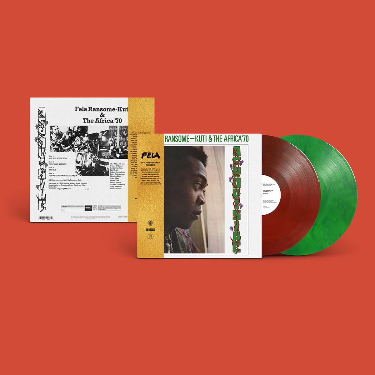 Afrodisiac (50th Anniversary Edition) Limited Edition Green Red Vinyl 2LP