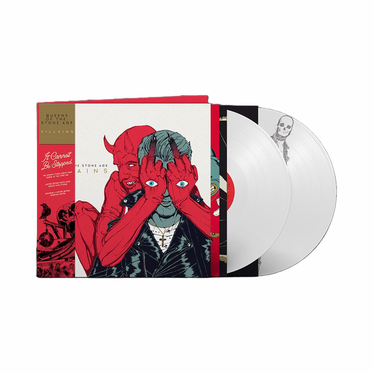 Villains: Limited Edition Opaque White Vinyl 2LP