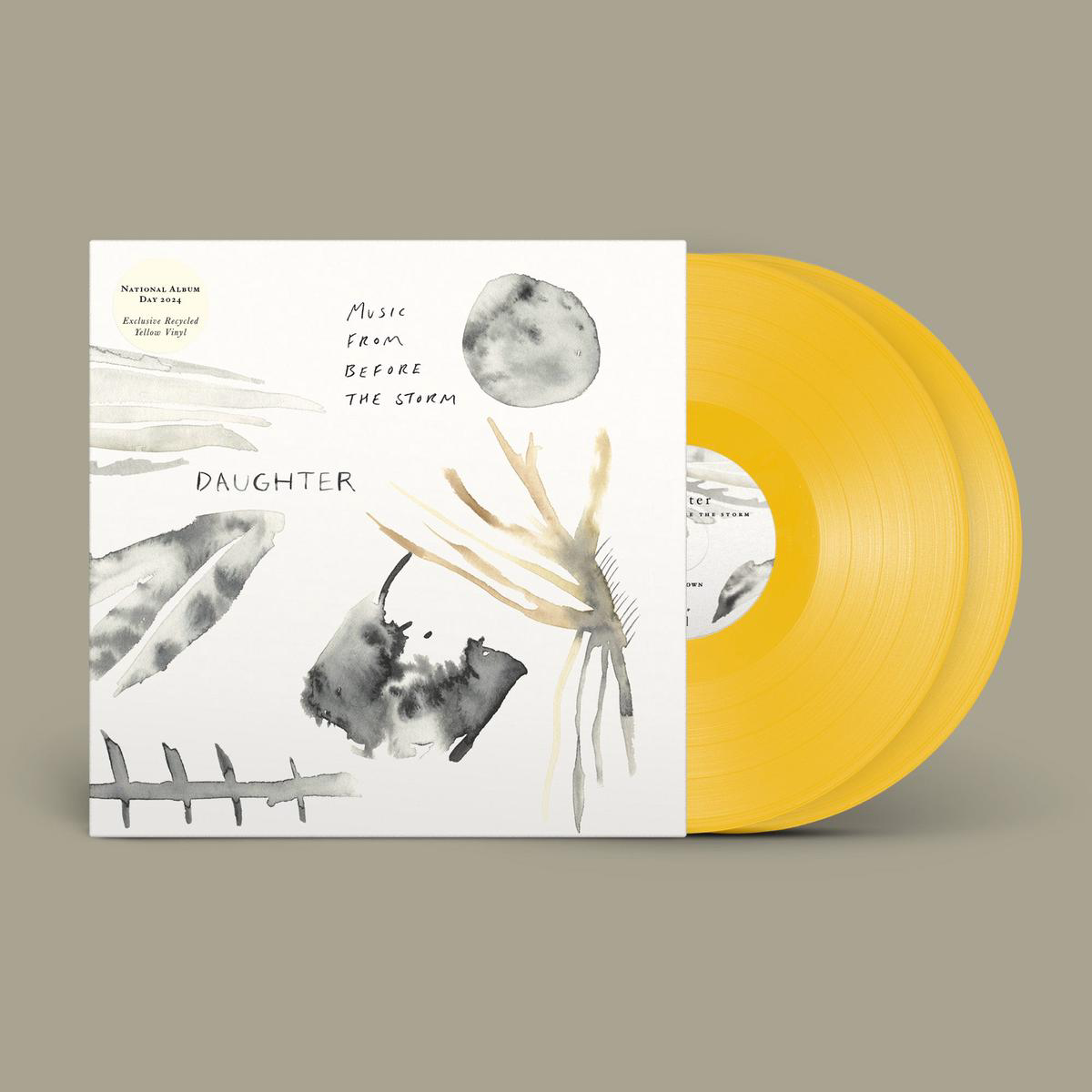 Music From Before the Storm Recycled Yellow Vinyl 2LP NAD24